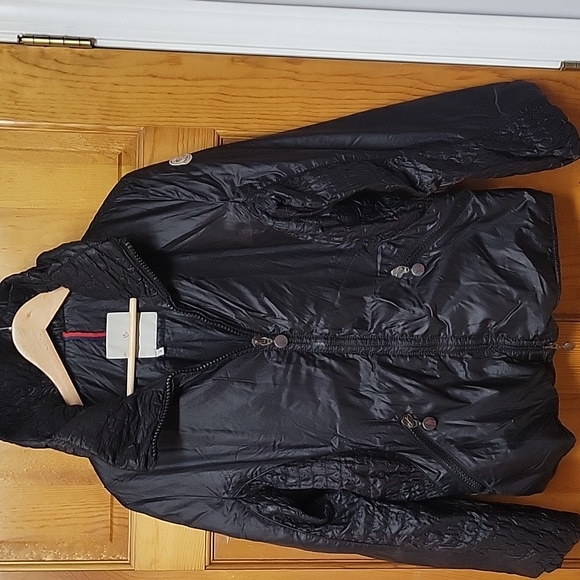 Vintage MONCLER Women's Black Quilted Jacket size 3 (US L)